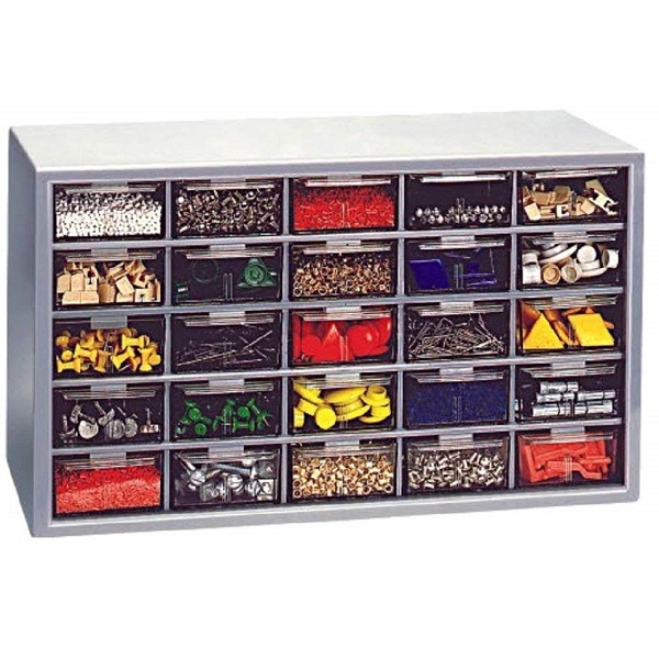 ACO25 Component Organizer with 25 Drawers High Impact Polystyrene
