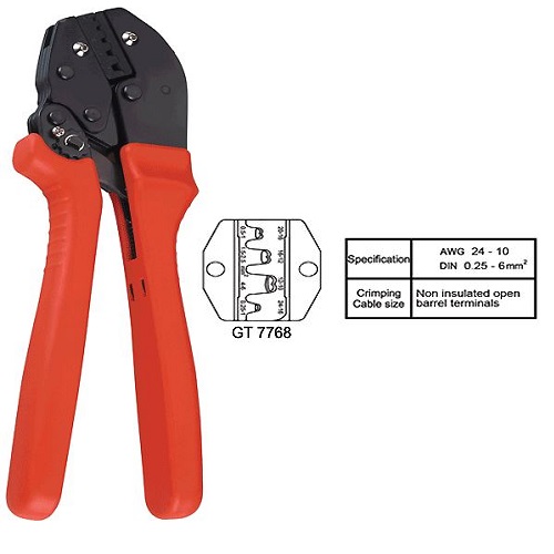 GT-7768 Non Insulated Crimping Tool 