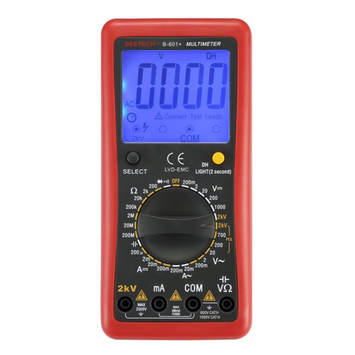 B-601+ Digital Multimeter 2000V AC/DC