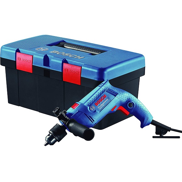 Freedom Kit GSB 550-Watt Impact Drill Kit (Blue, 90-Pieces)