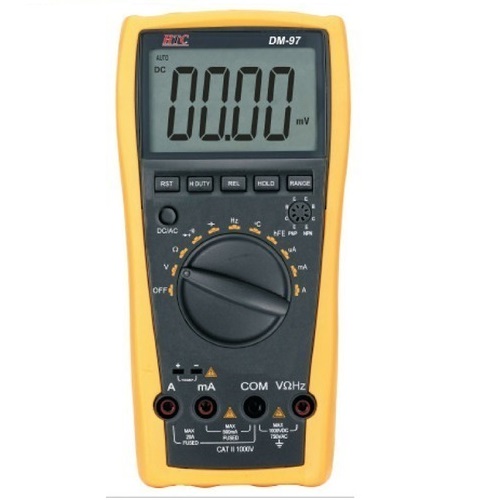 DM-97 Digital Multimeter with Temp- True Rms