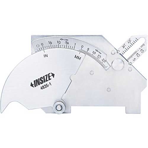 Range : 0-25 mm Welding gauge 4835-1 