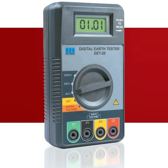 DET 20 Digital Earth Tester