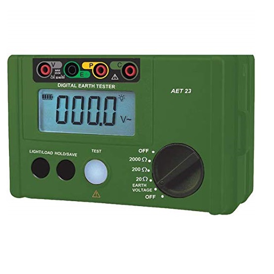 AET 23 Smart Digital Earth Tester