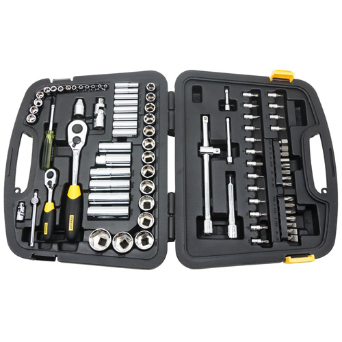 1/4 and 1/2 Drive 6 Point Metric Set, 86-Pieces 94-190 