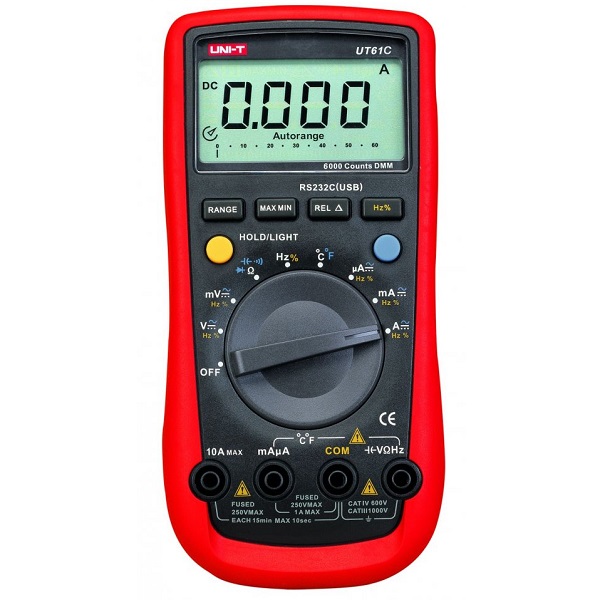 UT 61C Auto-Range Multimeter