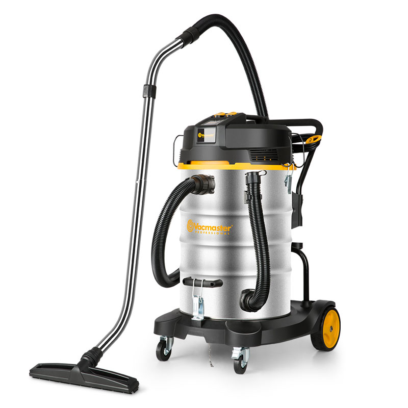 VJK2270SW Stainless Steel Single Phase Vacmaster Double Motor Vacuum Cleaner 70 L