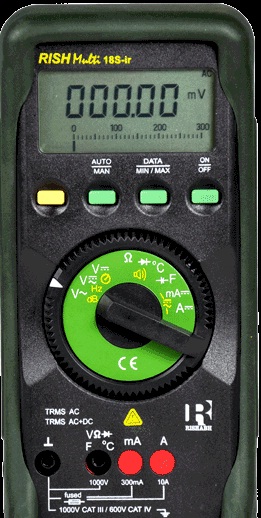 RISH Multi 18S IR Digital Multimeter